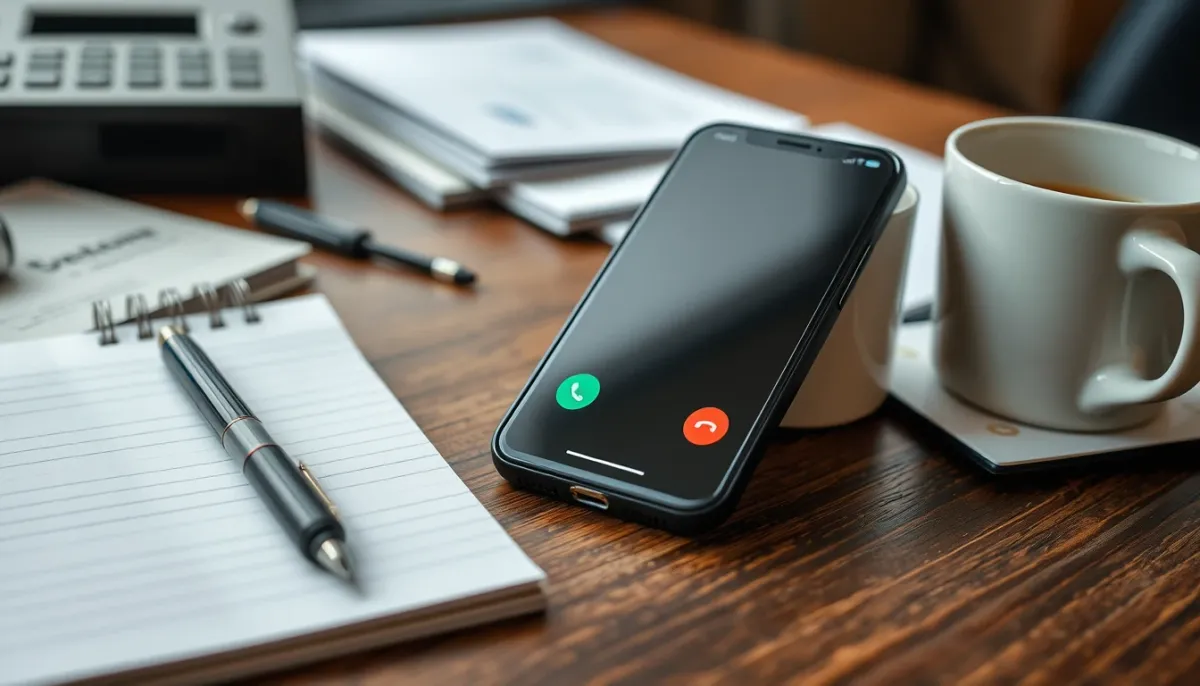 Signaux d'alerte : appel téléphonique avec une voyante peu scrupuleuse