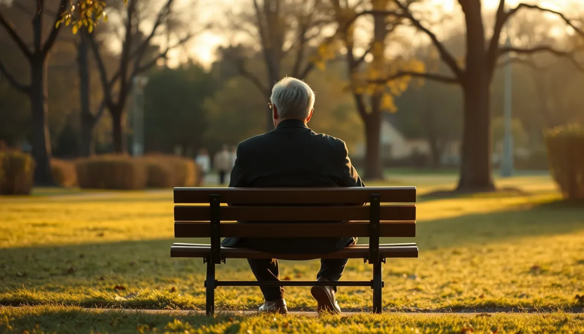 Personne assise seule sur un banc dans un parc, évoquant la réflexion sur le moment où le magnétisme n'est pas la bonne solution