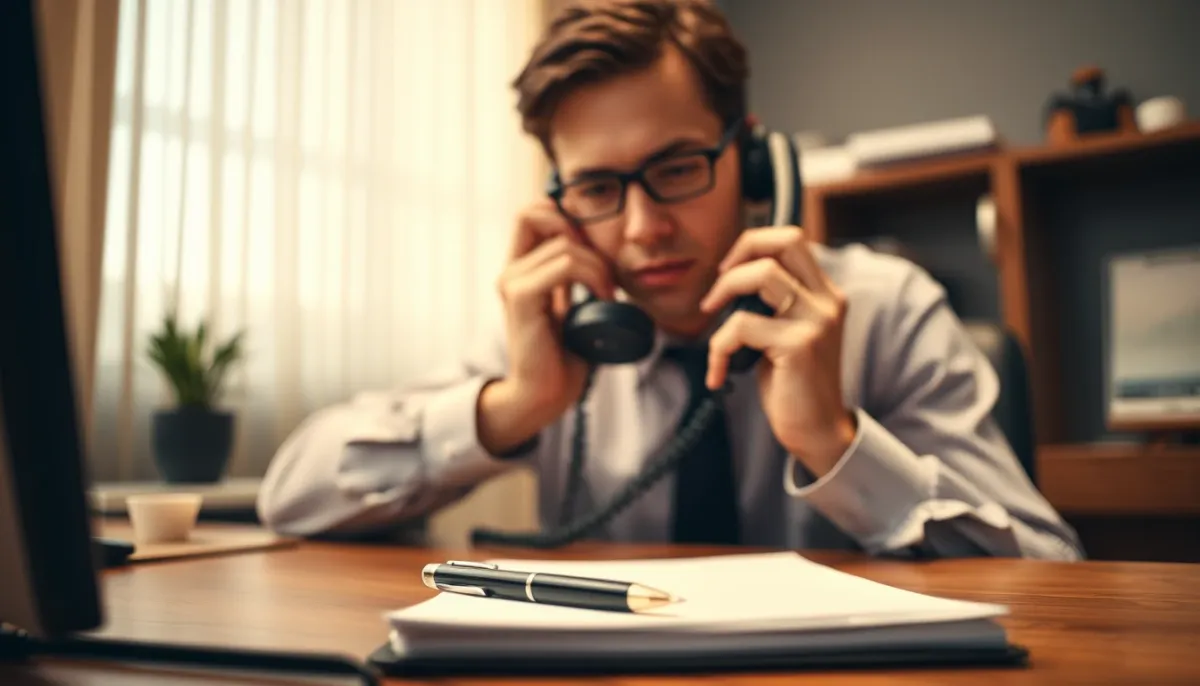 Personne contactant la Miviludes par téléphone pour signaler une dérive sectaire